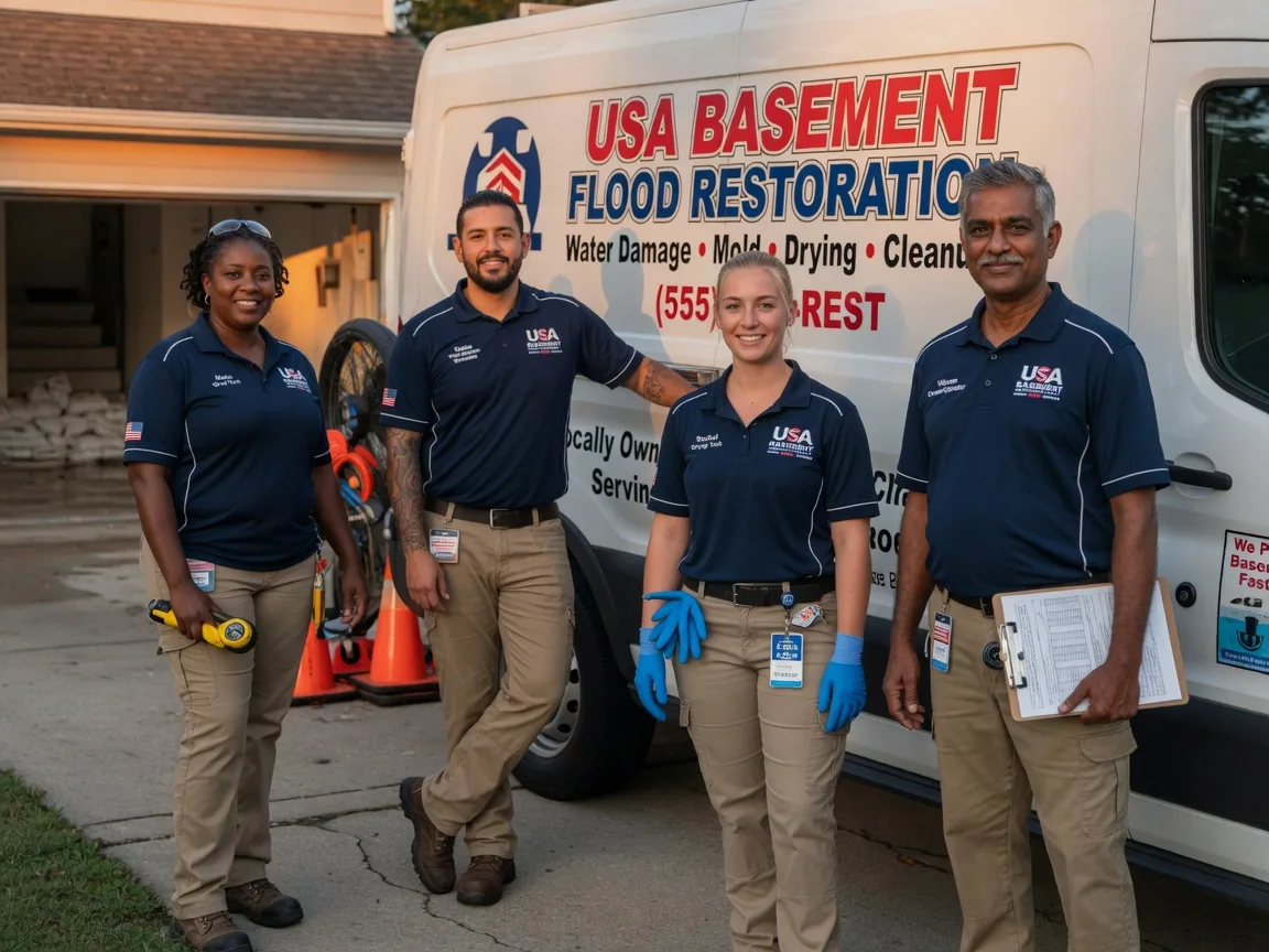 Basement Flood Cleanup company in Hazelhurst, WI